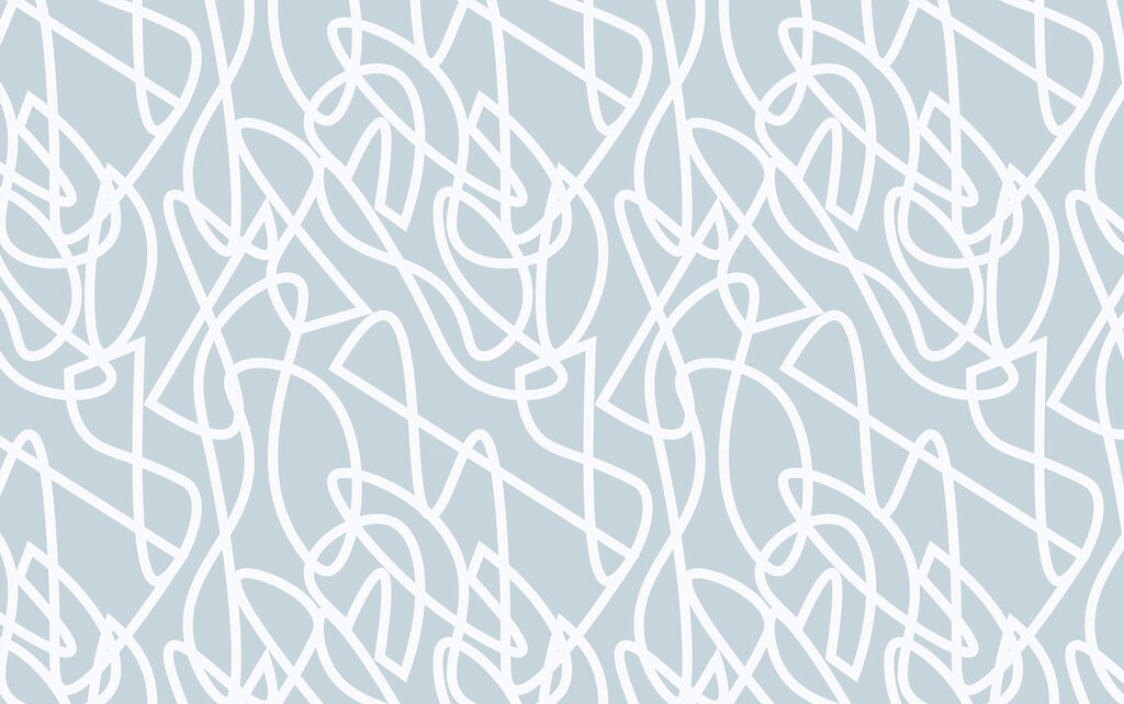 A white lines on a blue background A white lines on a blue background
