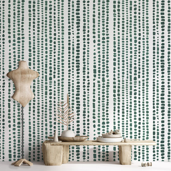 Un motif vert et blanc Un motif vert et blanc