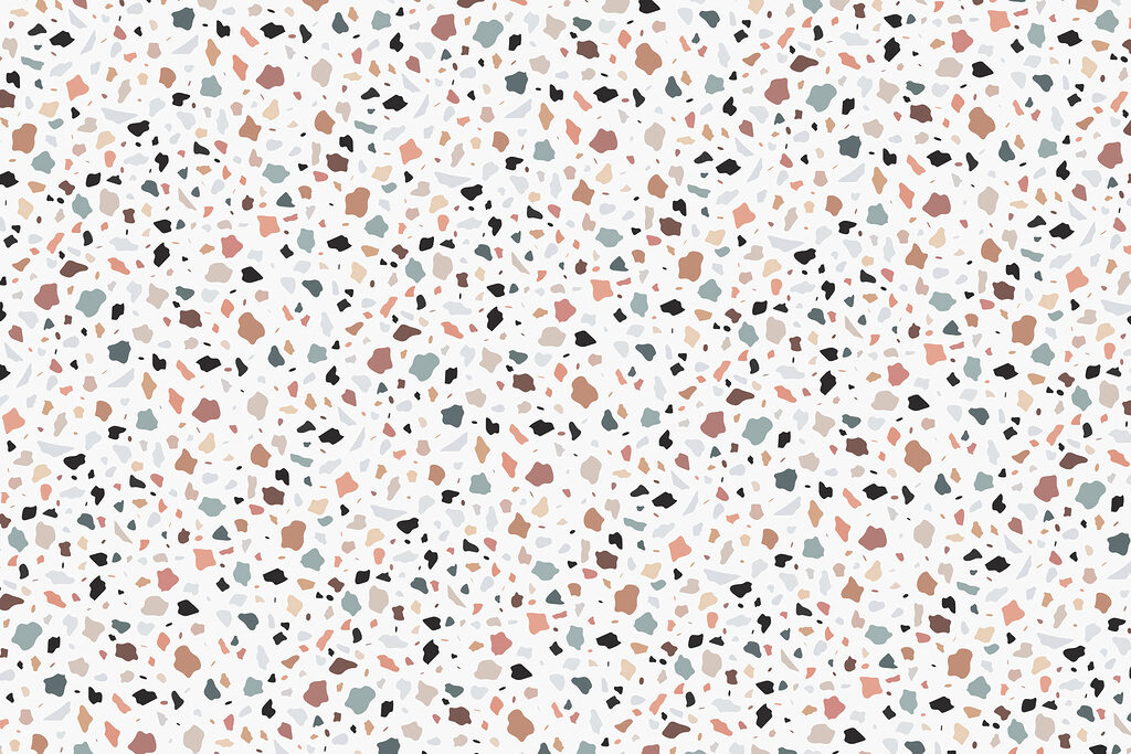 Une surface mouchetée multicolore Une surface mouchetée multicolore