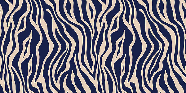 Un imprimé zébré bleu et blanc Un imprimé zébré bleu et blanc