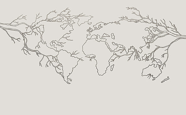 Une carte du monde Une carte du monde