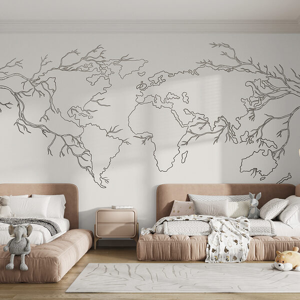 Une carte du monde Une carte du monde