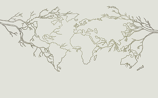 Une carte du monde Une carte du monde