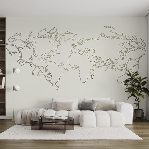 Une carte du monde Une carte du monde