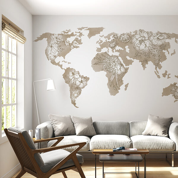 Une carte du monde Une carte du monde
