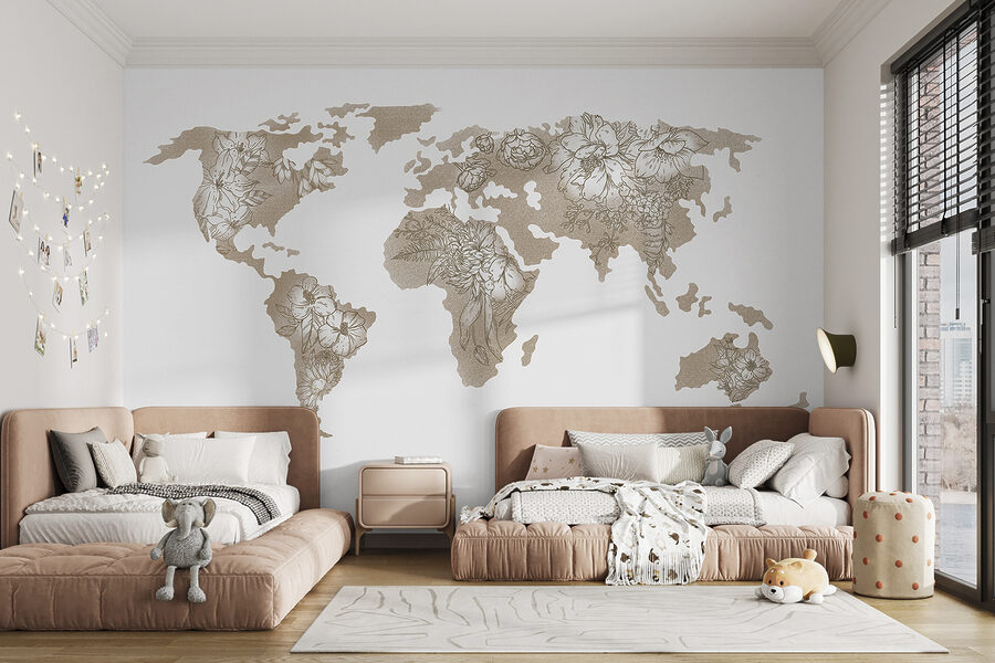 Une carte du monde Une carte du monde