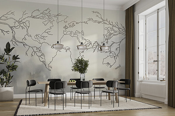 Une carte du monde Une carte du monde