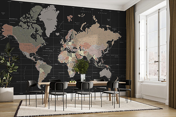 Une carte du monde Une carte du monde