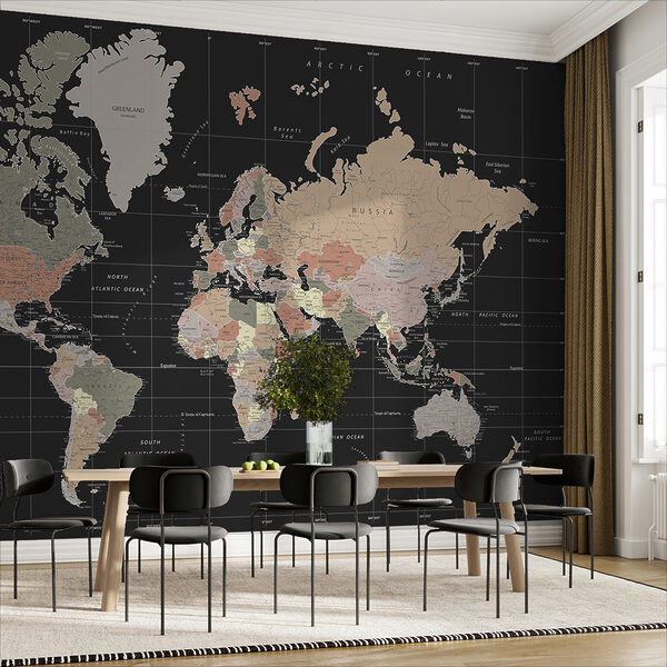 Une carte du monde Une carte du monde