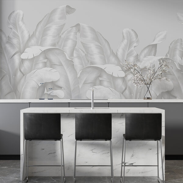 Un groupe de feuilles blanches Un groupe de feuilles blanches
