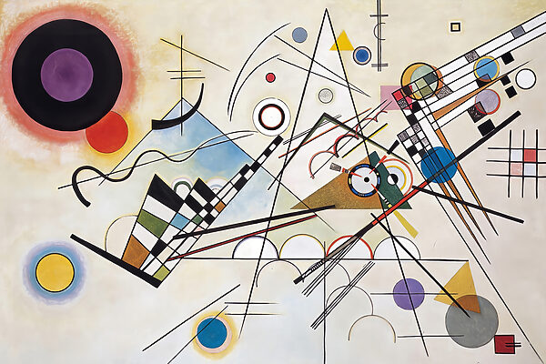 Une peinture aux couleurs variées Une peinture aux couleurs variées