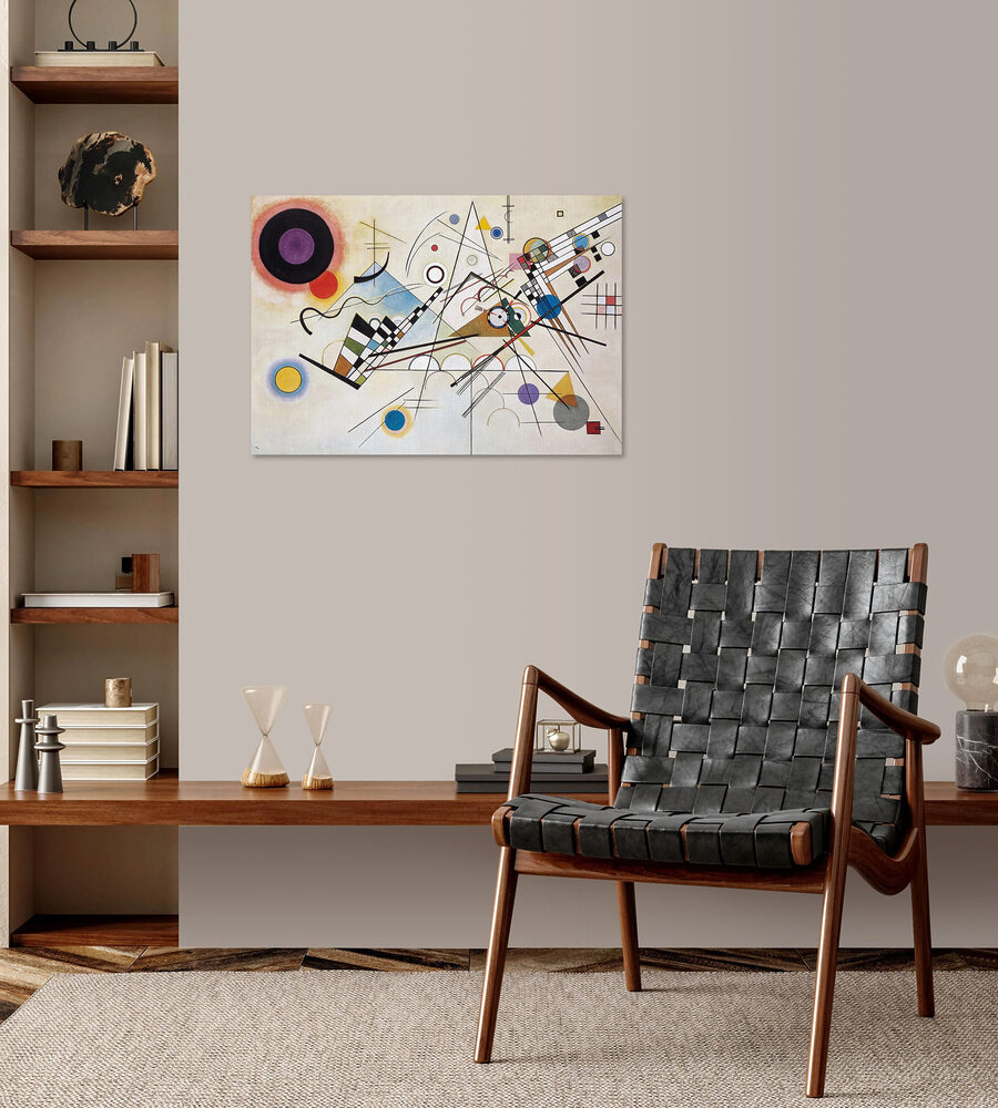Une peinture aux couleurs variées