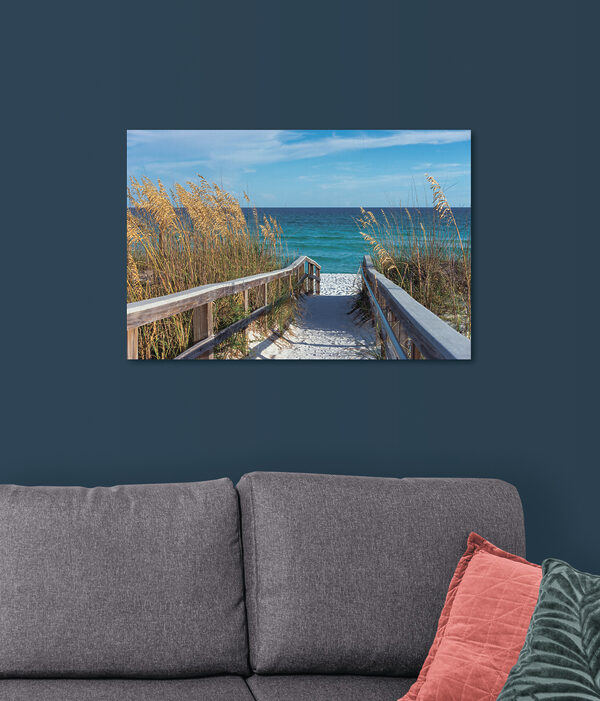 Une allée menant à la plage Une allée menant à la plage