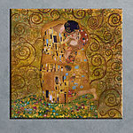 Canard dans un étang avec des fleurs de lotus Tableaux Peinture d'un homme et d'une femme s'embrassant