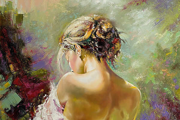 Une peinture de femme Une peinture de femme