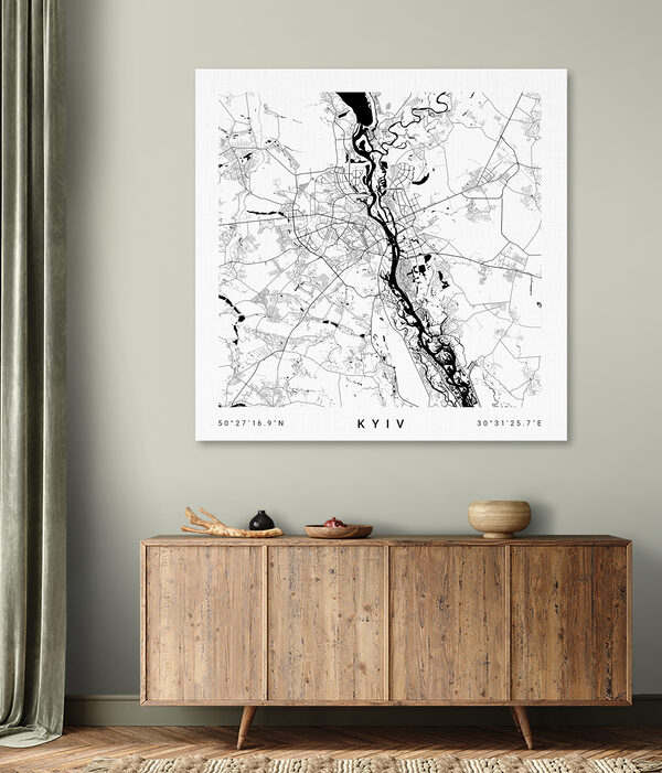 Carte d'une ville Carte d'une ville