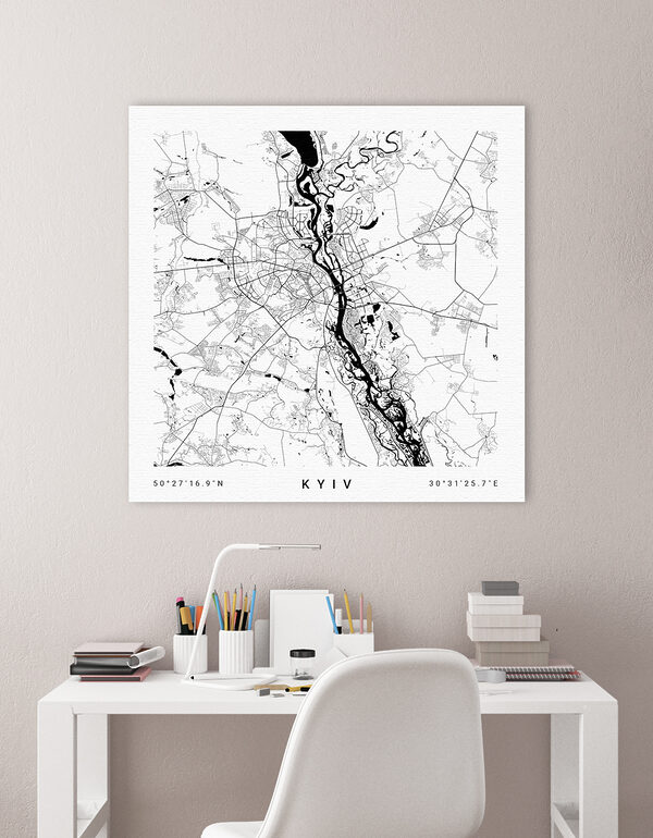 Carte d'une ville Carte d'une ville