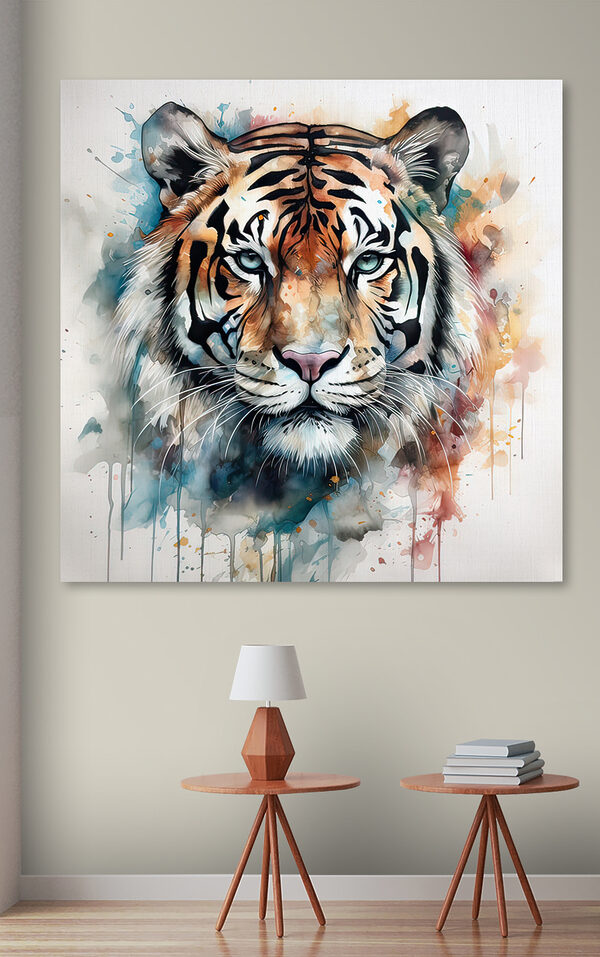 Peinture d'un tigre Peinture d'un tigre