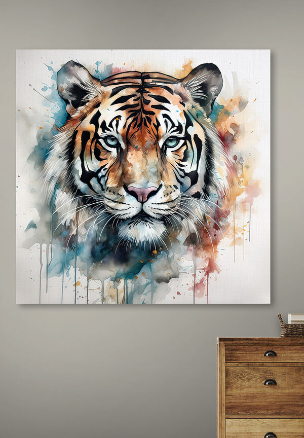 Peinture d'un tigre Peinture d'un tigre