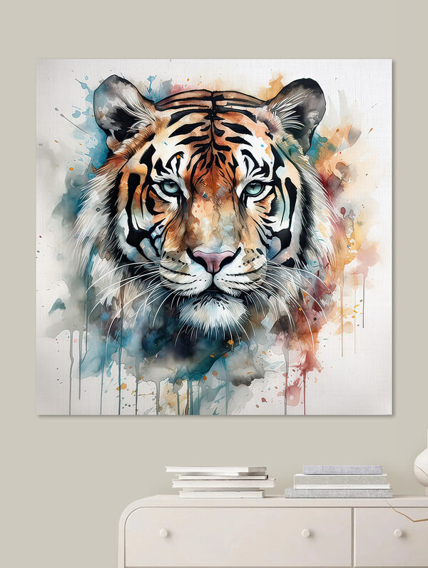 Peinture d'un tigre Peinture d'un tigre