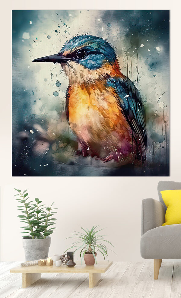 Un oiseau assis sur une branche Un oiseau assis sur une branche