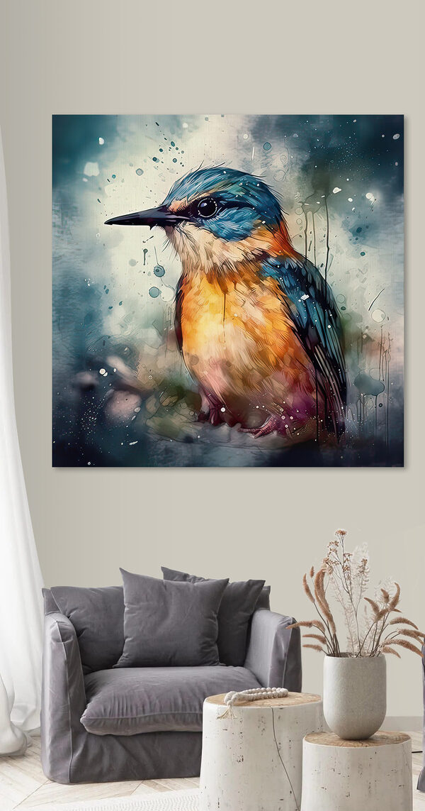 Un oiseau assis sur une branche Un oiseau assis sur une branche