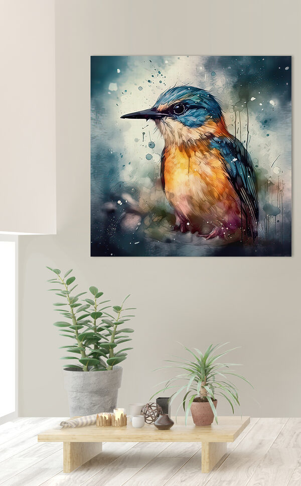 Un oiseau assis sur une branche Un oiseau assis sur une branche