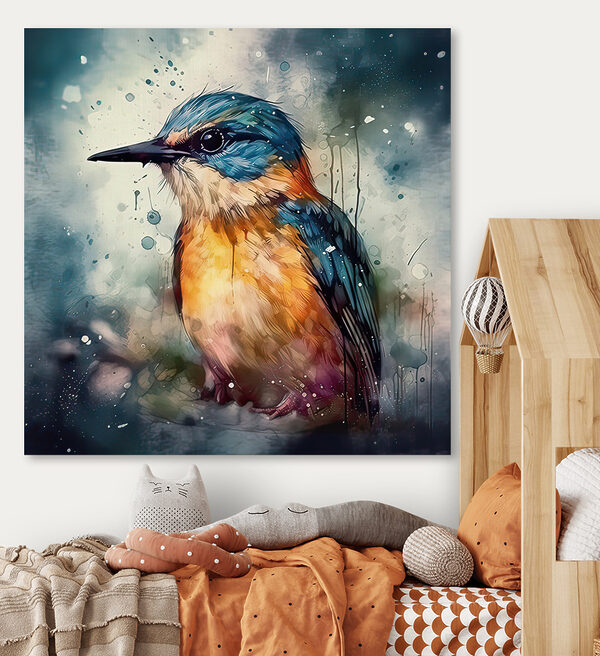 Un oiseau assis sur une branche Un oiseau assis sur une branche