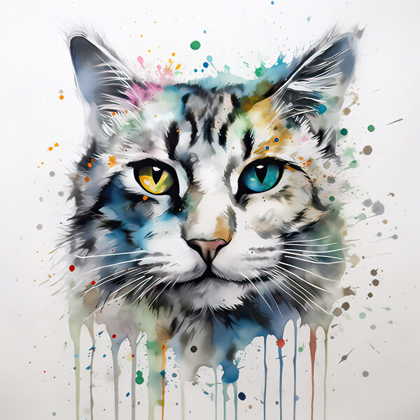 Un chat aux yeux bleus Un chat aux yeux bleus