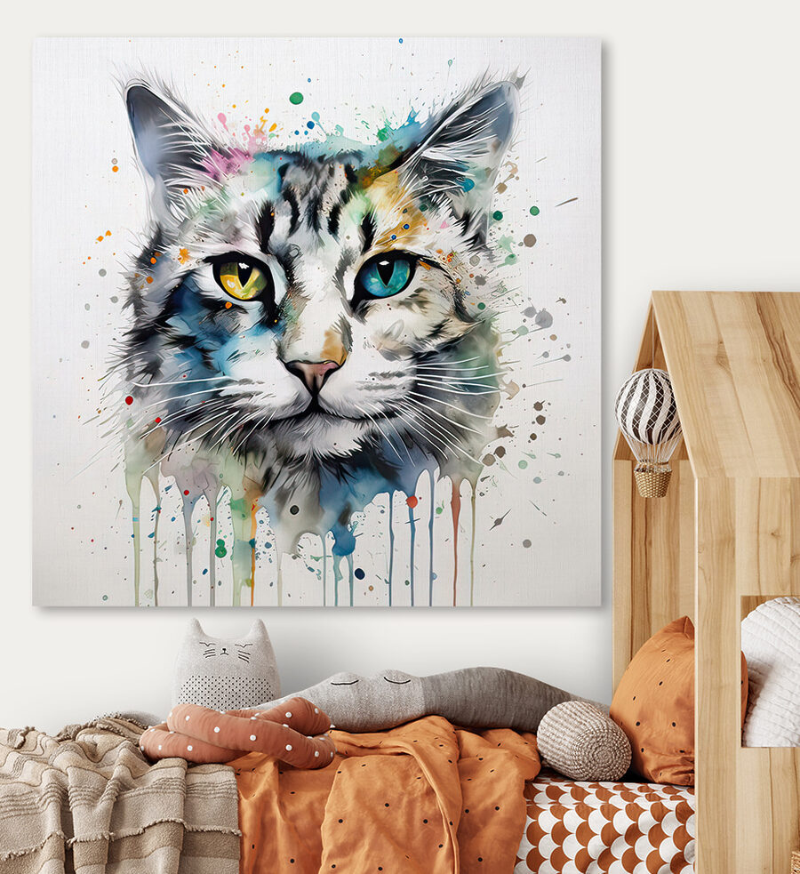 Un chat aux yeux bleus Un chat aux yeux bleus