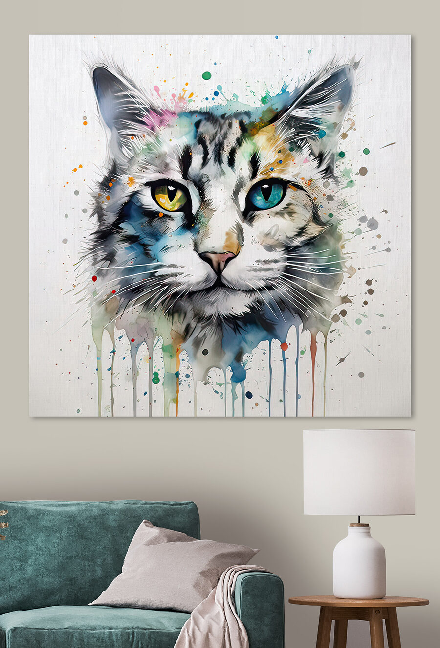 Un chat aux yeux bleus Un chat aux yeux bleus