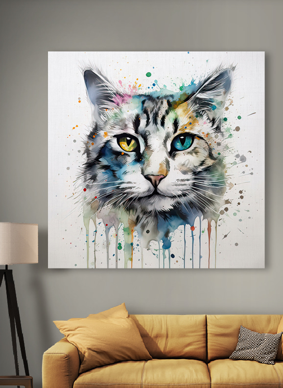 Un chat aux yeux bleus Un chat aux yeux bleus