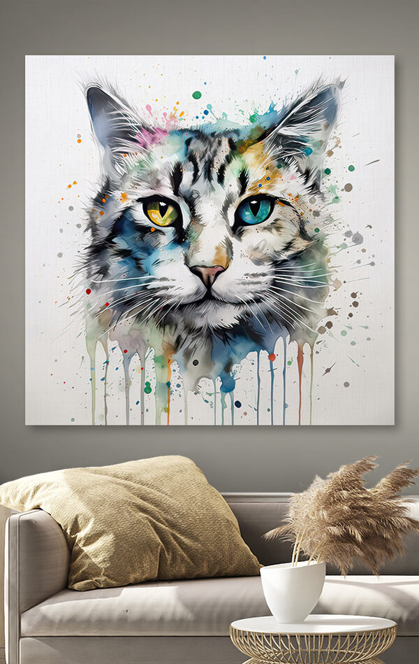 Un chat aux yeux bleus Un chat aux yeux bleus