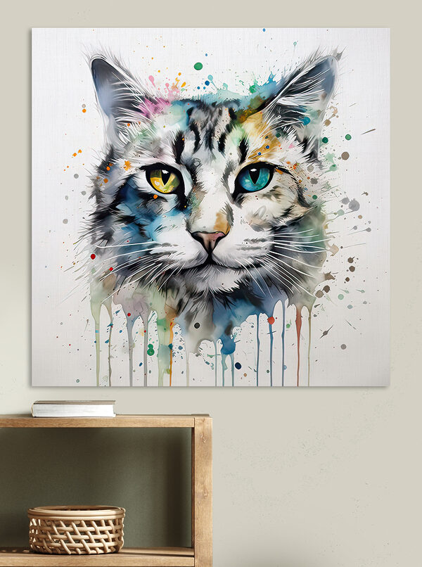 Un chat aux yeux bleus Un chat aux yeux bleus