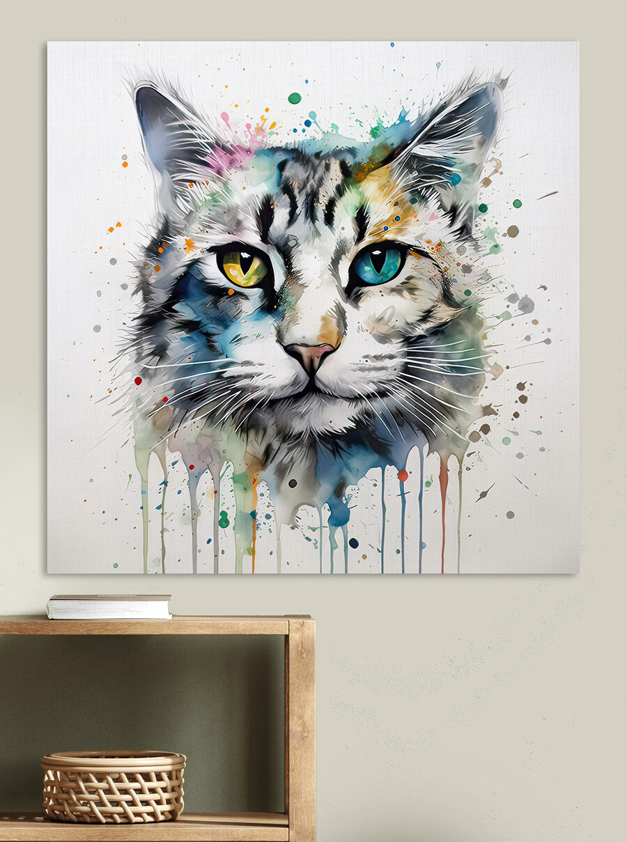 Un chat aux yeux bleus Un chat aux yeux bleus