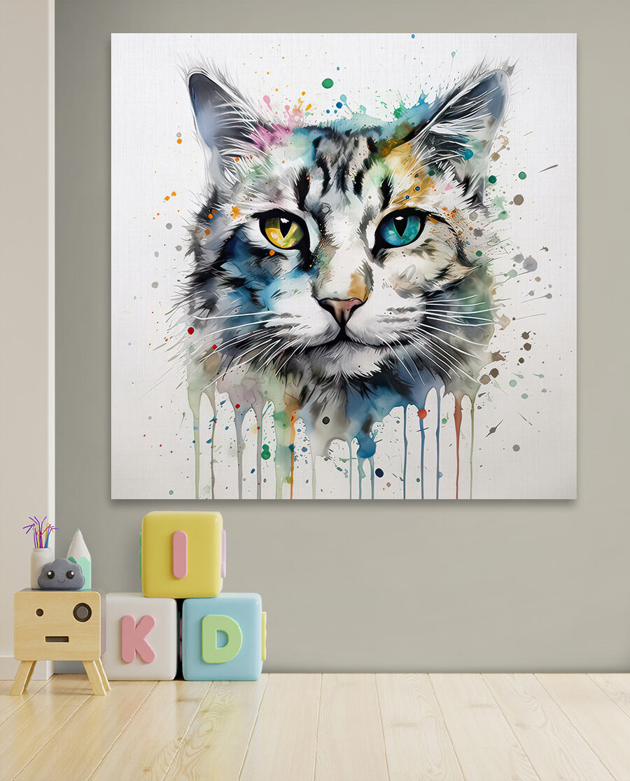 Un chat aux yeux bleus Un chat aux yeux bleus