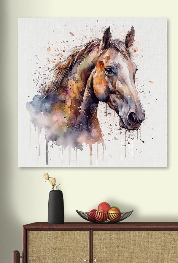 Peinture d'un cheval Peinture d'un cheval