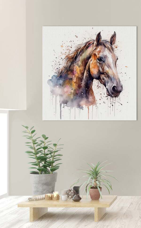 Peinture d'un cheval Peinture d'un cheval