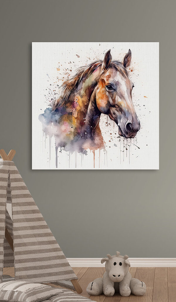 Peinture d'un cheval Peinture d'un cheval