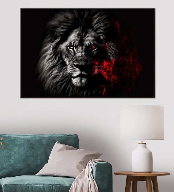 Un lion noir aux yeux rouges Un lion noir aux yeux rouges