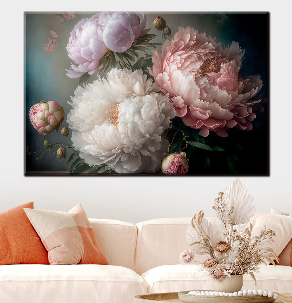 A close up of flowers