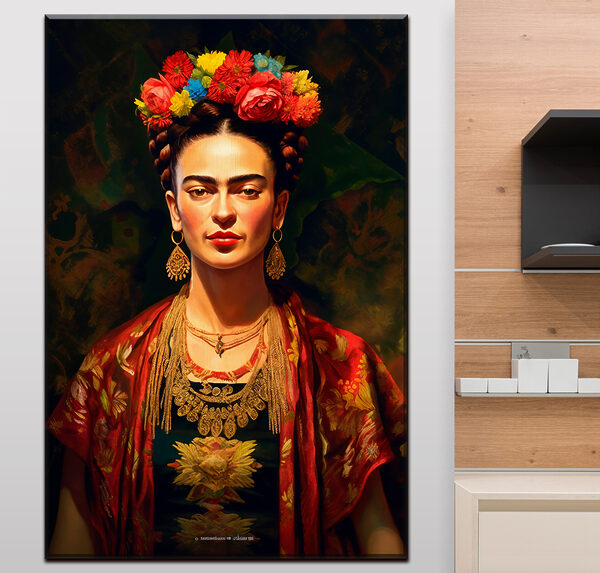 Une femme avec des fleurs dans les cheveux Une femme avec des fleurs dans les cheveux