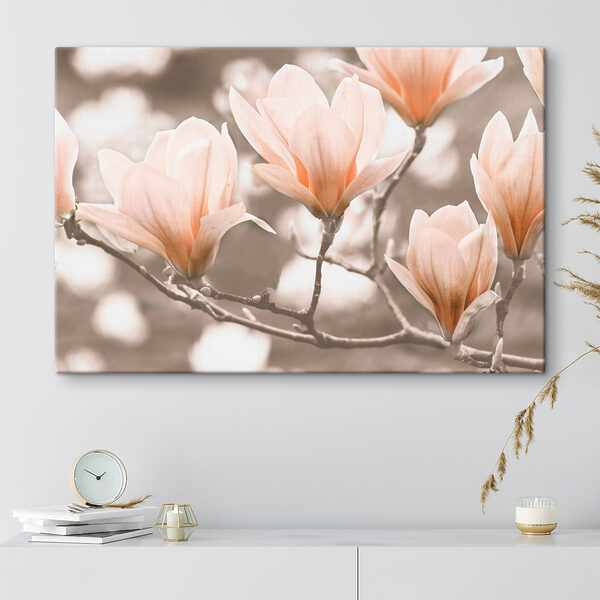 Groupe de fleurs sur une branche Groupe de fleurs sur une branche