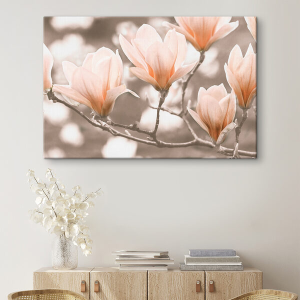Groupe de fleurs sur une branche Groupe de fleurs sur une branche