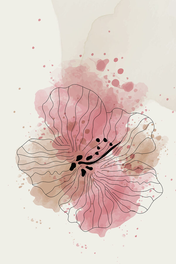 Dessin d'une fleur Dessin d'une fleur
