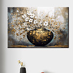 Tableaux Peinture de fleurs dans un vase