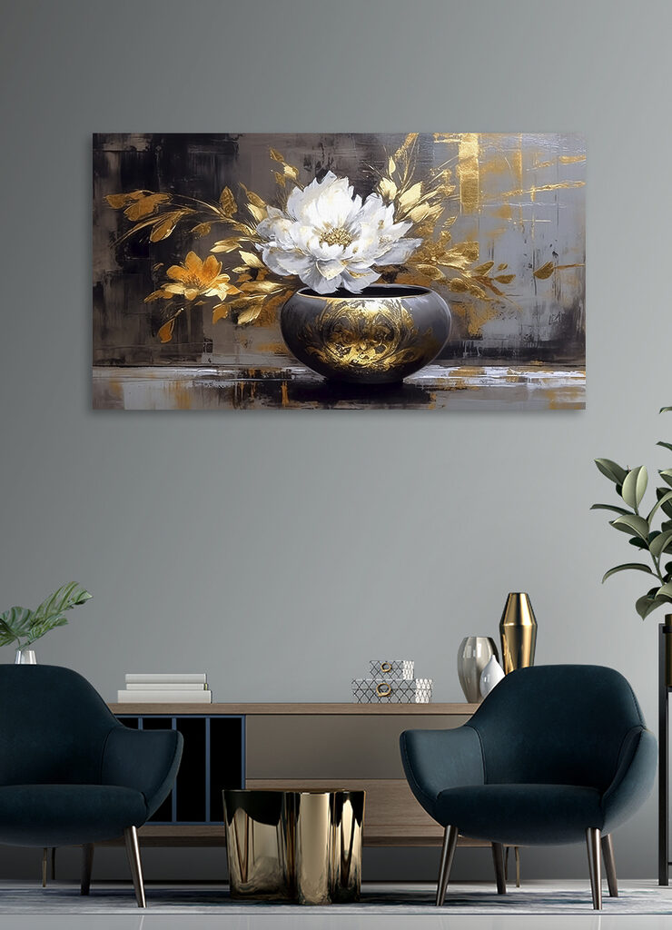 s35388pig10 740x1024 - Peinture d'une fleur dans un pot