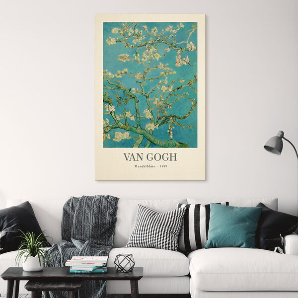 Peinture d'un arbre aux fleurs blanches Peinture d'un arbre aux fleurs blanches
