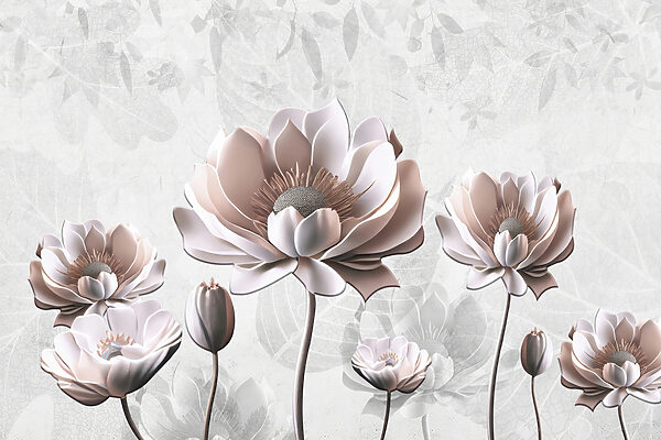 Un groupe de fleurs blanches Un groupe de fleurs blanches