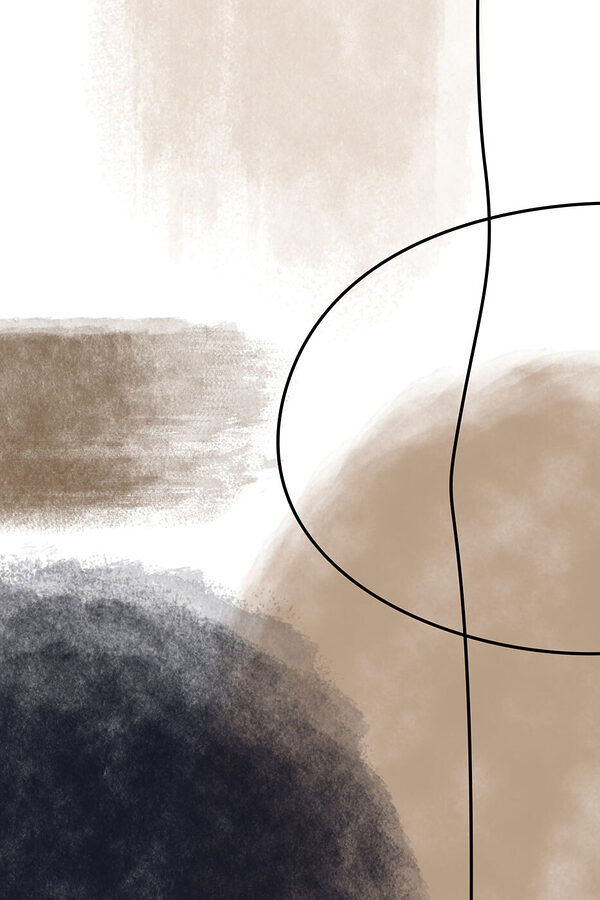 Formes abstraites dans des tons sourds. Formes abstraites dans des tons sourds.